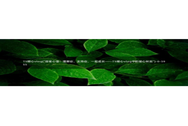 糖心VLOG：TS糖心vlog(\